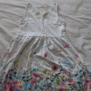 H&M size 4 to6 light grey butterfly jumper